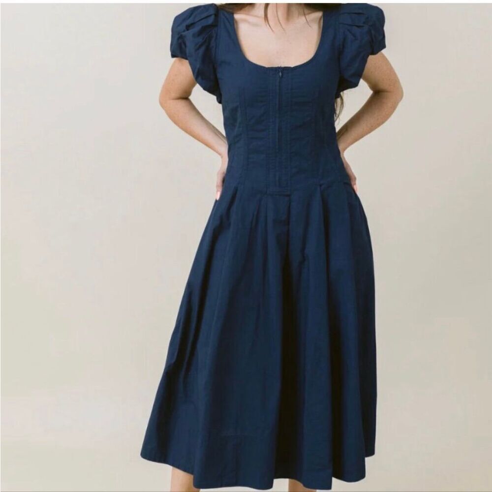 LaRoque Navy Johnson Dress | $348
